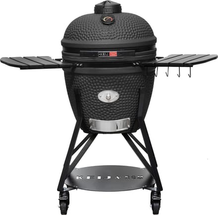 Keij Kamado Legend Large Mat Zwart 21 Inch