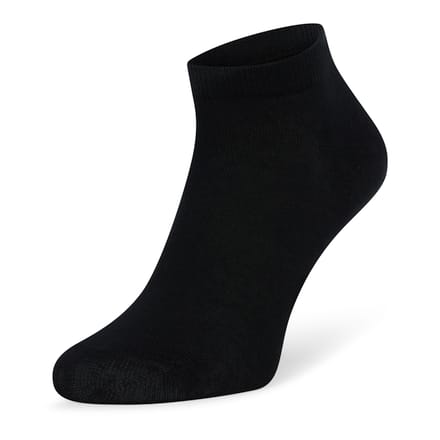 Mario Russo 10-PACK Sneakersokken - Enkelsokken - Maat: 35/38 - Zwart