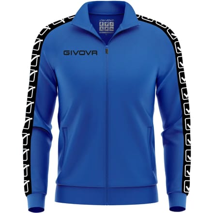 Gebreid trainingsjas met bandjes Givova