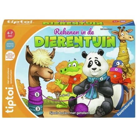 Ravensburger Tiptoi Rekenen in de dierentuin Leerzame spellen