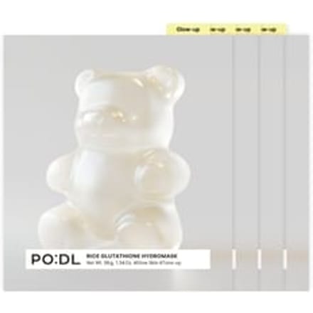 PO:DL - Rice Glutathione Hydromask Set 38g x 4 sheets