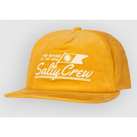 Salty Crew Original Snapback Cap geel