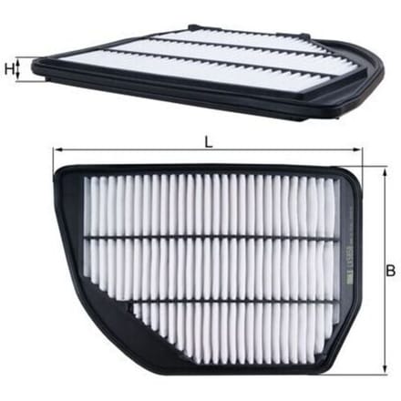 Luchtfilter KNECHT LX 5858