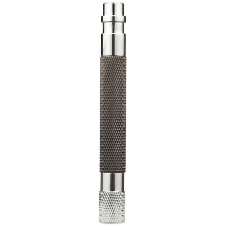 Poignée de rasage pour rasoir à Double tranchant, en acier inoxydable, pour barbe de sécurité, remplacement noir