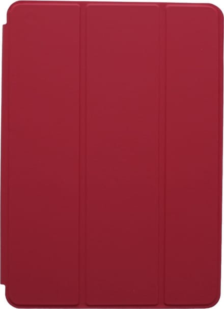 LuxeBass Apple iPad 10.2 2020 Tri-Fold - Multi-Stand Case - Smartcase - Smart Cover - Hoesje - Beschermcase - Rood
