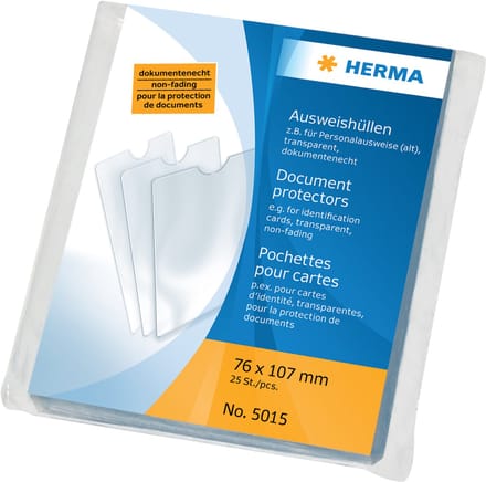 1x25 Herma Paspoorthoezen  58x87 5013