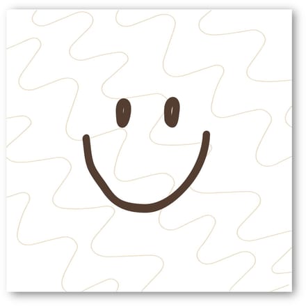 Forex tegeltje | In geschenkverpakking | Smile | winkeltjevananne.nl