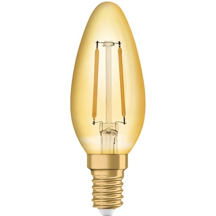Radium LED Essence sfeer E14 2,5W kaars goud