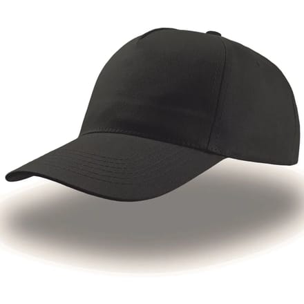Atlantis Headwear Start Five Cap AT502 - Black - One size