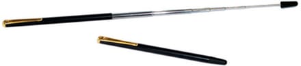 Aanwijsstok uittrekbaar 64cm zwart
