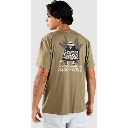Vissla Shady Shapers Premium Organic T-Shirt groen