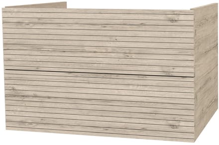 ALONI ELITE wastafelonderkast – 80 cm – Licht hout eiken – Softclose