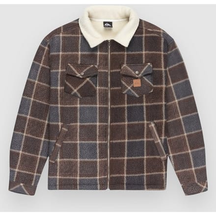 Quiksilver Sherpa Fleece Jas bruin
