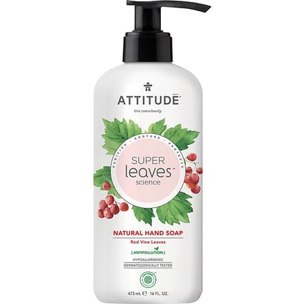 Attitude Super Leaves Natuurlijke Handzeep - Red Vine Leaves