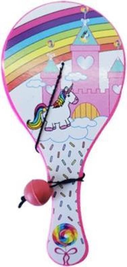 batje met bal eenhoorn 12 cm roze