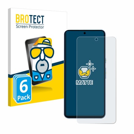 BROTECT - Screenprotector voor Google Pixel 8 Pro - Folie Beschermfolie matte 6 Stuks