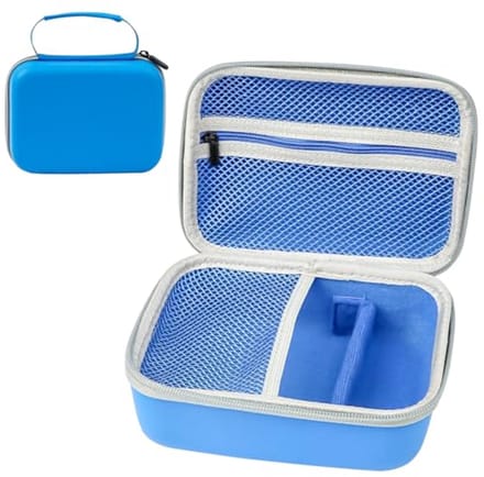 Kindercamera tas - Blauwe kofferorganizer voor kinderen