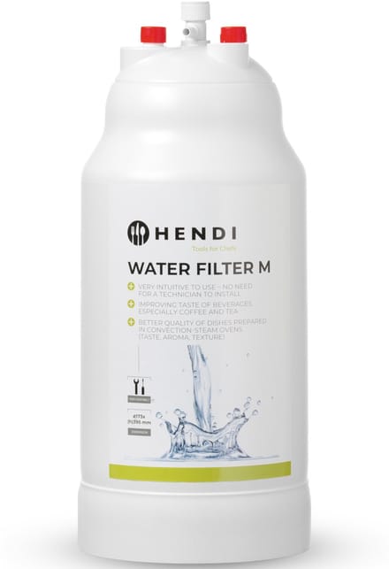 Hendi W-Serie - Waterfilter - 4 l/min - Diameter 173 mm - Hoogte 395 mm