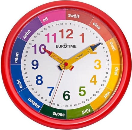 Eurotime - 80013 - wandklok - Quartz - Analoog