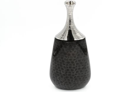 Decoratie Vaas – Keramiek – Zwart - 35cm