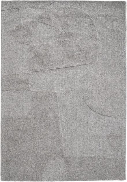 Vloerkleed Yuka 160x230cm - grey | BY-BOO