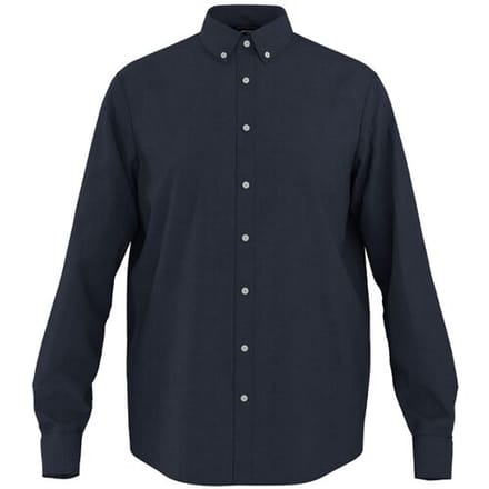 ESMARA MEN Linnen heren overhemd (Marineblauw, S)