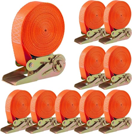 800 kg Ratelriem - Spanriem van Polyester 6m x 35mm voor Lading en Vrachtwagens