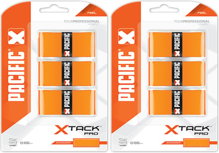 Pacific X Tack Pro Overgrip Duo Pack Oranje Uitvoering : Duo Pack Oranje