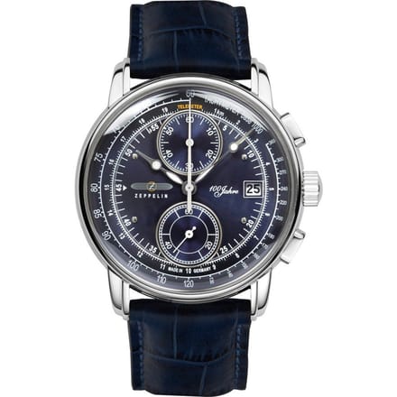 Zeppelin - 8670-3 - Polshorloge - Heren - Kwarts - Chronograph - LZ127 Graf Zeppelin