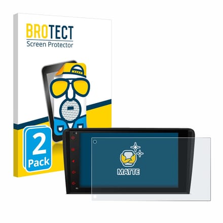 BROTECT - Screenprotector voor Xtrons PSA80A3AL - Folie Beschermfolie matte 2 Stuks
