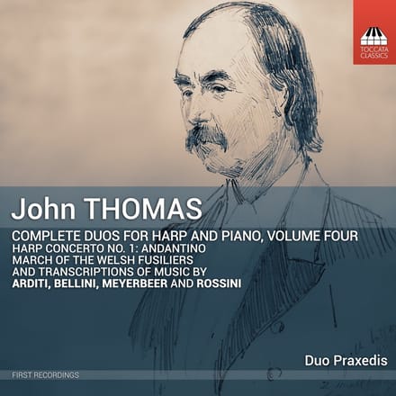 Duo Praxedis - Thomas: Complete Duos For Harp & Piano, Vol. 4 (CD)
