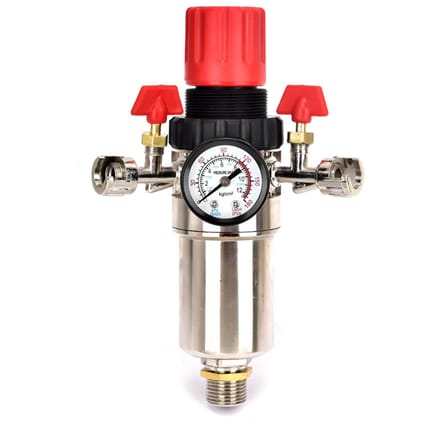 Luchtdrukregelaar 1/2" – Met waterafscheider en manometer