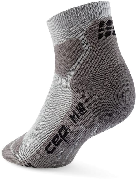 CEP Hiking Light Merino Low-Cut Compressie - Grijs/Donkergrijs - Dames (34-37)