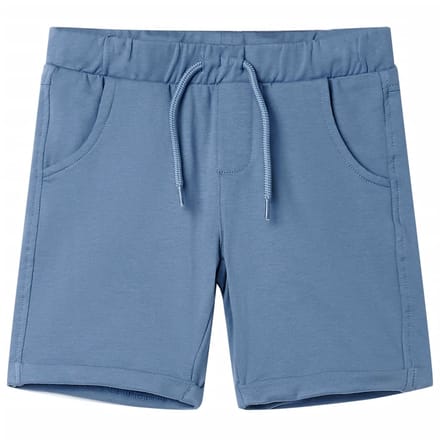 vidaXL - Kindershorts - met - trekkoord - 140 - donkerblauw