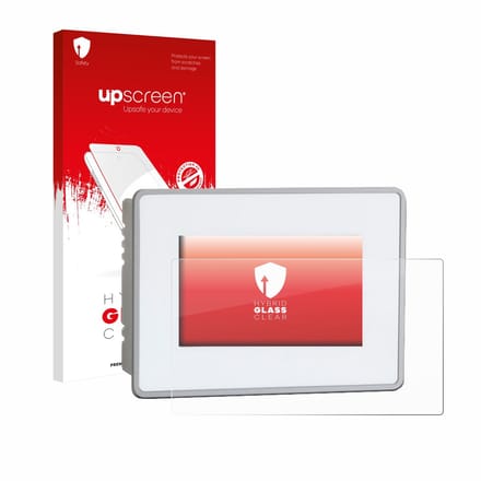 upscreen - Screenprotector voor BUCHER automation JetView 1004 - Folie Beschermfolie Beschermglas transparant