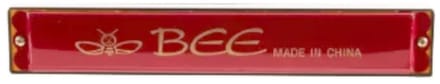 Mondharmonica - 24 tonen - 18cm - Kleur willekeurig geleverd