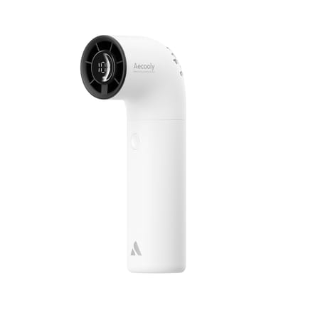 Aecooly Aero – Compacte Handventilator – 2000mAh – 3 Standen – Wit