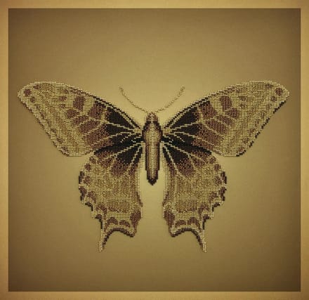 MiniArt Crafts, Golden Butterfly, 40x40 cm (nivo: moeilijk)