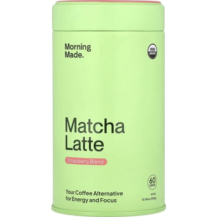 Ochtend Creatie, Matcha Latte, Aardbeien Mix, 240g (8,46 oz) beige