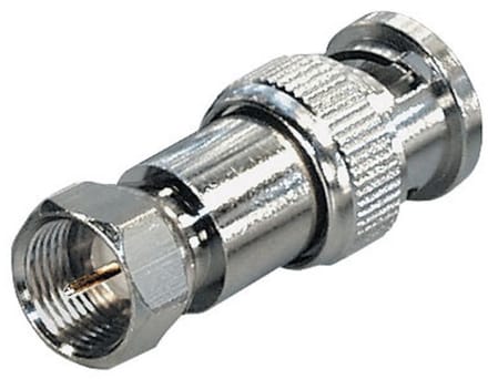 F (m) - BNC (m) adapter