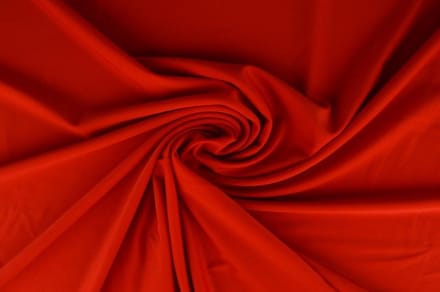 Lycra stof - Rood - 10 meter
