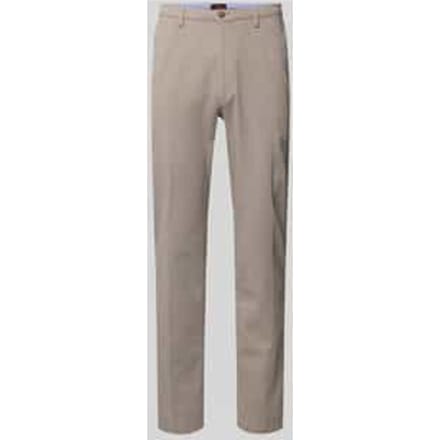 Slim fit stoffen broek met achterzakken Model 'brody'