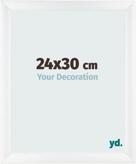 Your Decoration - Fotolijst 24x30 cm - MDF - Wit Mat - Pisa