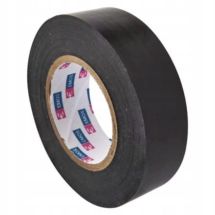 EMOS PVC Insulation tape - Isolatietape - 19mm x 20m - Zwart