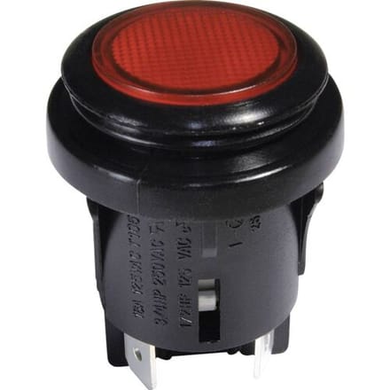 interBär 3659-295.22 Drukschakelaar 250 V/AC 16 A 2x uit/aan Continu IP65 1 stuk(s)