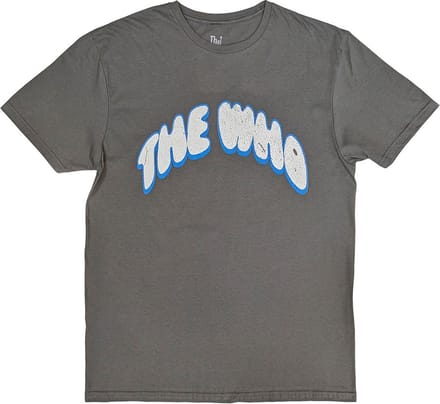 The Who - Flag Cartoon Heren T-shirt - L - Grijs