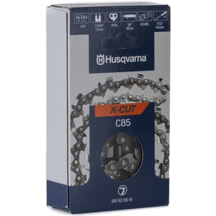 Husqvarna C85 X-Cut Zaagketting Haaks - 3/8” - 1,5mm - 115 Schakels - 90CM
