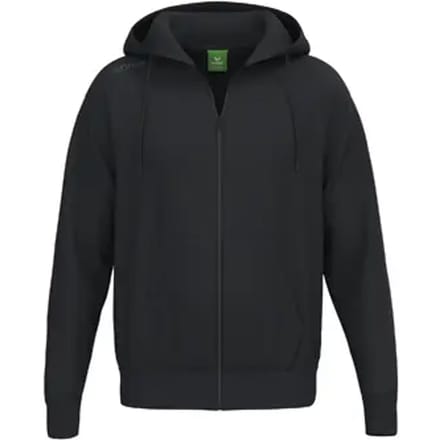Erima Ts Sweatjack Met Capuchon Heren - Zwart | Maat: S
