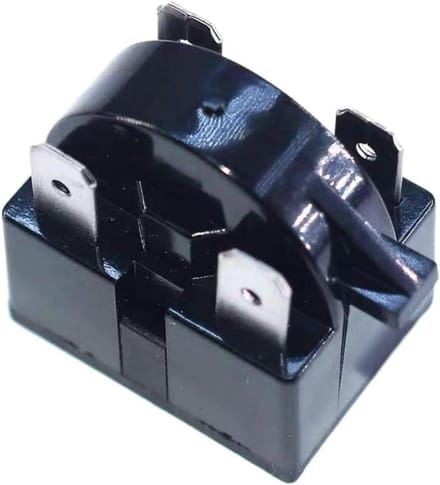 Koelkast Compressor Starter - Vriezer Protector - Apparaat Reparatie - 4 Pin 12 Ohm - 17g - Zwart