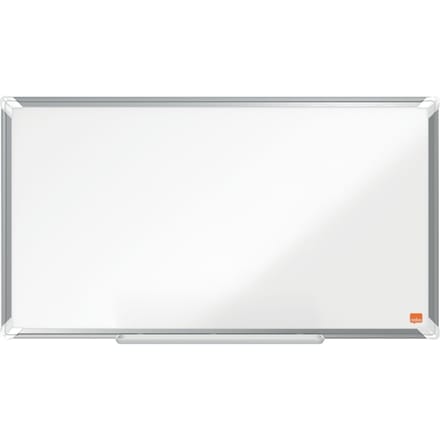 Nobo Premium Plus Widescreen Magnetisch Whiteboard Emaille - Met Pennengoot - Inclusief Whiteboard Marker - 710x400mm
